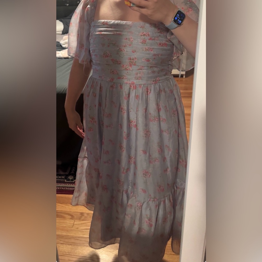 Abercrombie & Fitch Emerson Midi Dress NWT - Picture 2 of 5
